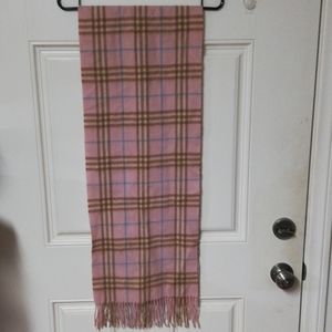 Burberry cashmere scarf
